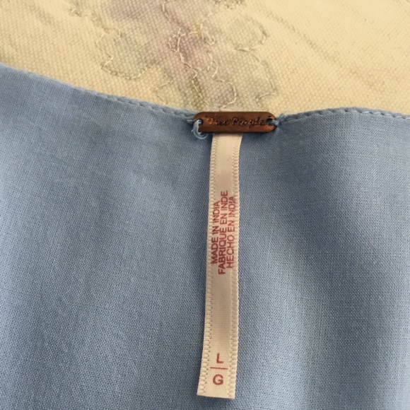 Free People NWOT cotton gauze mini dress - Picture 7 of 8